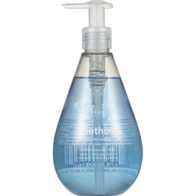 Method GEL HAND SOAP, SEA MINERALS, BIODEGRADABLE FORMULA, 12 FL OZ (PACK OF 1) - Image 2